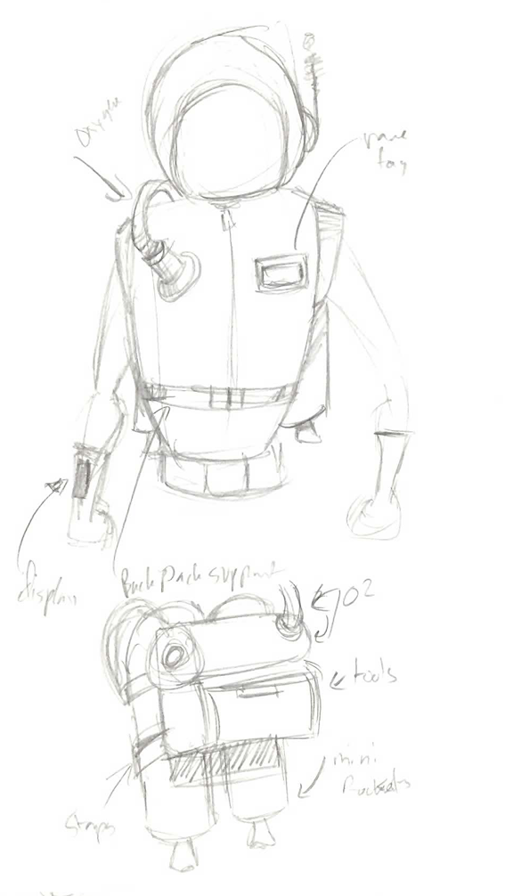 Astronaut Suit design